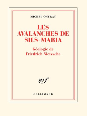 cover image of Les avalanches de Sils-Maria